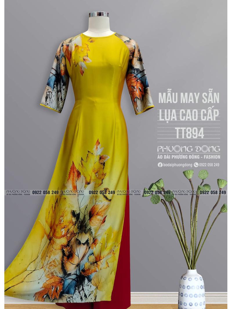 Áo Dài Truyền Thống Lụa Cao Cấp TT894
